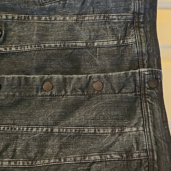 Lane Bryant Dark Blue Short Jean Jacket Size 22 - Picture 3 of 8